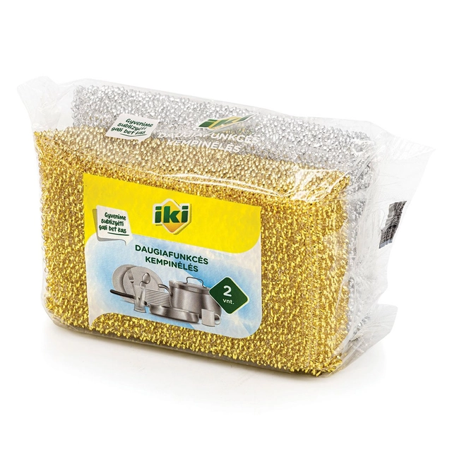 Daugiafunkcinės kempinėlės IKI, 2 vnt.