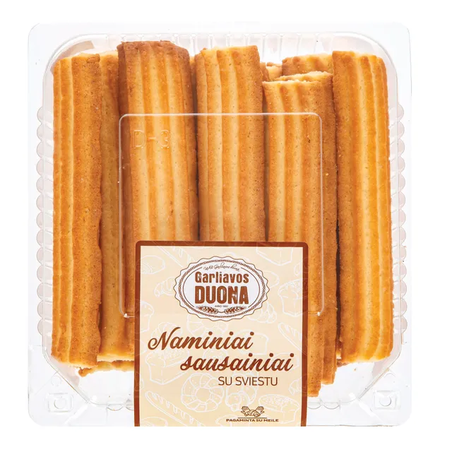 Naminiai sausainiai su sviestu GARLIAVOS DUONA, 320 g
