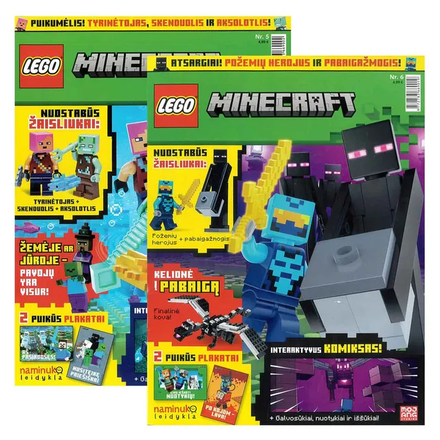 Žurnalas LEGO MINECRAFT