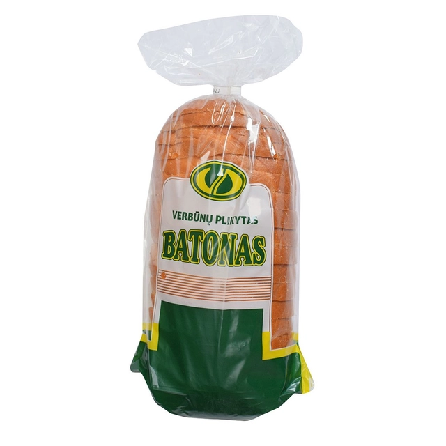 Plikytas pjaustytas batonas VERBŪNŲ, 350 g