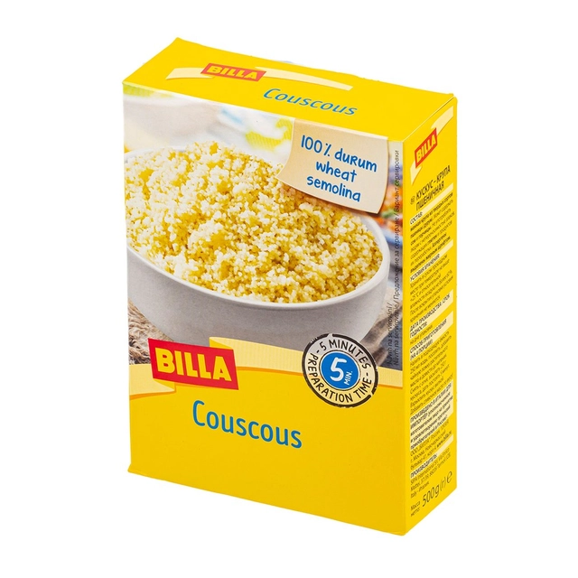 Vidutinio didžio kuskusas BILLA 500 g