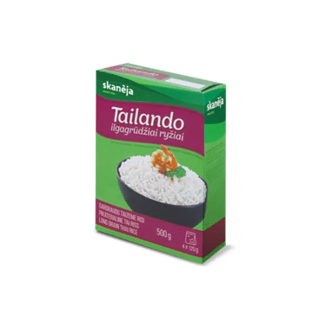 Ryžiai SKANĖJA THAI, 4 x 125 g