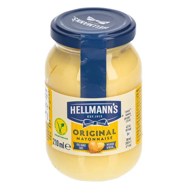 Majonezas HELLMANN'S ORIGINAL, 210 ml