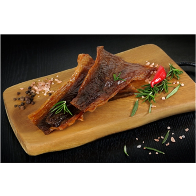 Atlantic salmon smoked strips RUSNĖS ŽUVIS