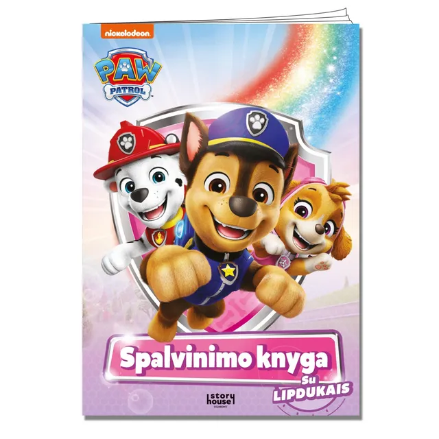 Knyga ŠUNYČIAI PATRULIAI. SPALVINIMO KNYGA