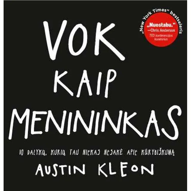 Knyga VOK KAIP MENININKAS