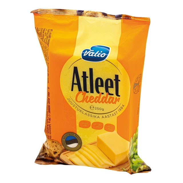 Čederio sūris VALIO ATLEET, 250 g