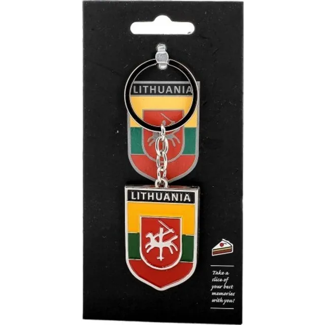 Pakabukas raktams LITHUANIA, 32x45 mm