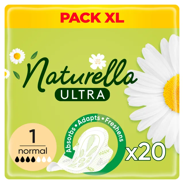 Higieniniai paketai NATURELLA ULTRA NORMAL, S1, 20 vnt.