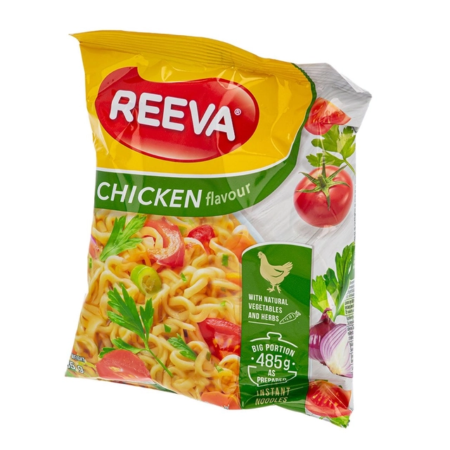 Makaronai vištienos skonio REEVA, 85 g