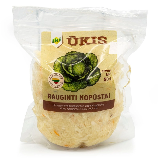 Rauginti kopūstai IKI ŪKIS, 500 g