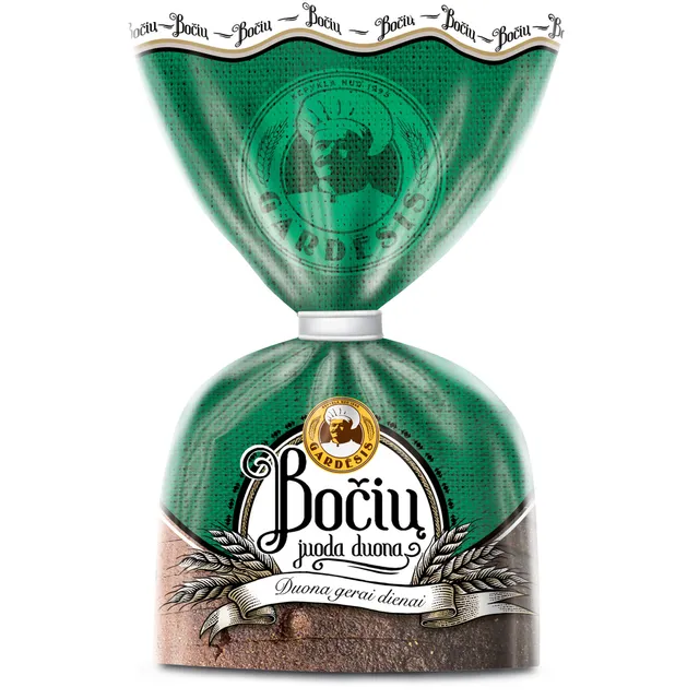 Juoda raikyta duona BOČIŲ, 400 g