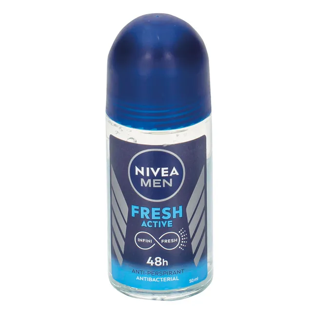 Vyriškas rutulinis dezodorantas NIVEA MEN FRESH ACTIVE, 50 ml