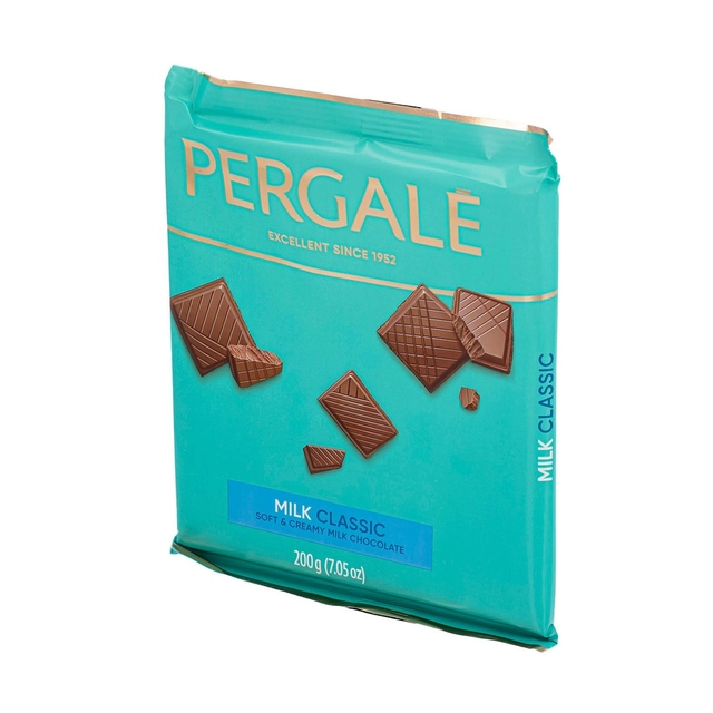 Молочный шоколад PERGALĖ, 200 г
