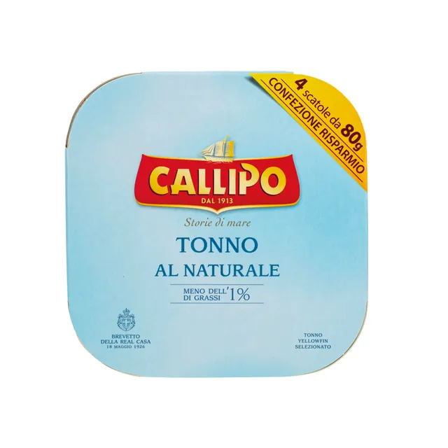 Tunas savo sultyse CALLIPO, 320 g