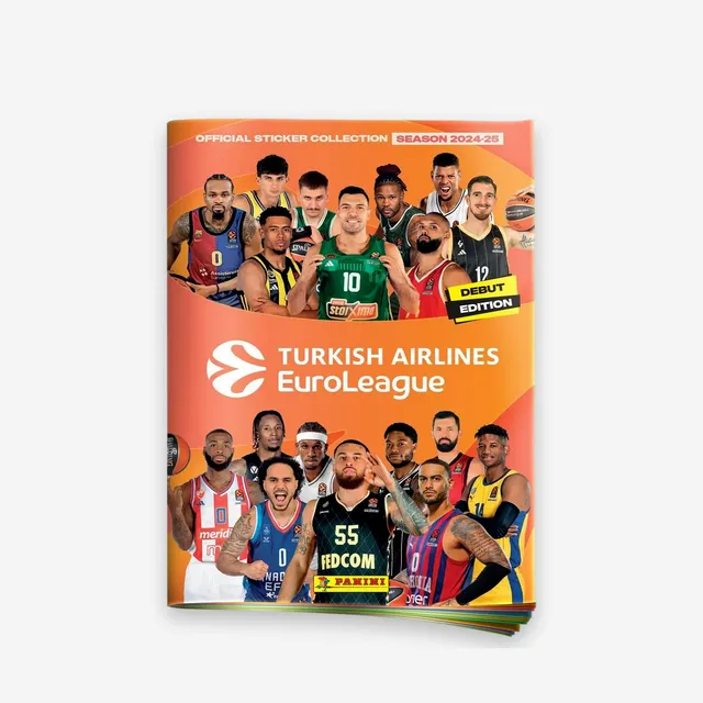 Lipdukų albumas Euroleague 2024/2025