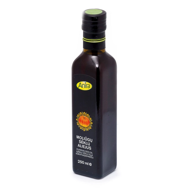 Nerafinuotas moliūgų sėklų aliejus ANIRA, 250 ml