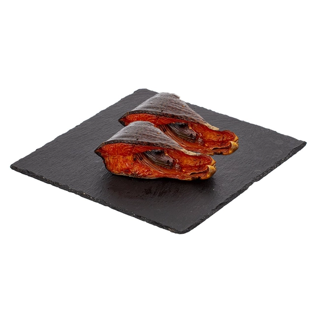 Hot smoked rainbow trout pieces