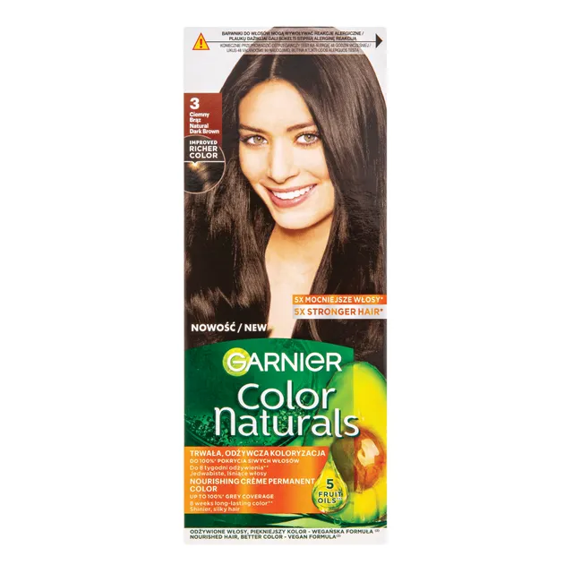 Plaukų dažai GARNIER COLOR NATURALS Nr.3