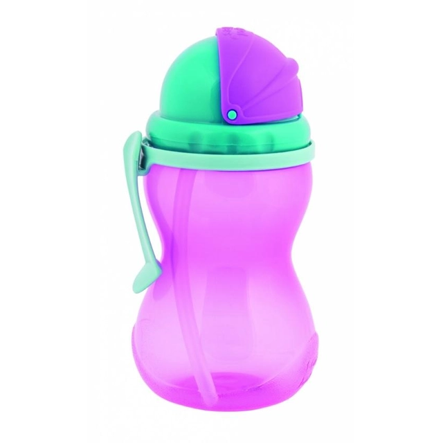 Gertuvė su šiaudeliu CANPOL BABIES, 370 ml
