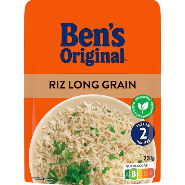 Ilgagrūdžiai ryžiai BEN'S ORIGINAL, 220 g                                                           