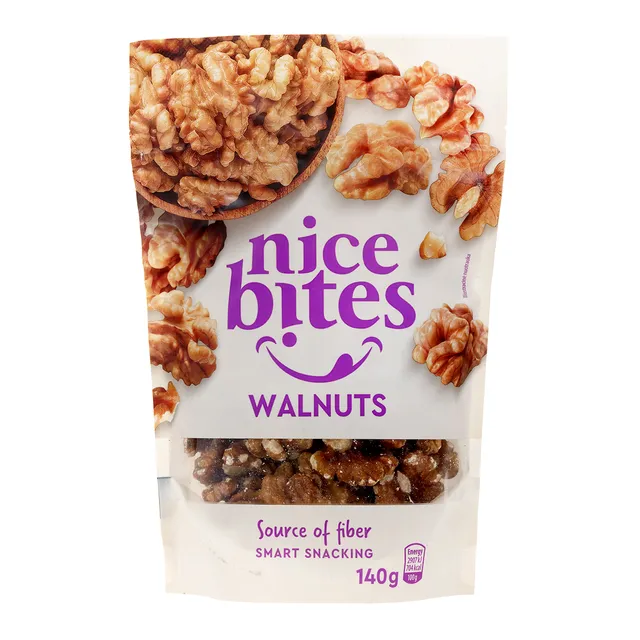 Graikiniai riešutai NICE BITES, 140 g