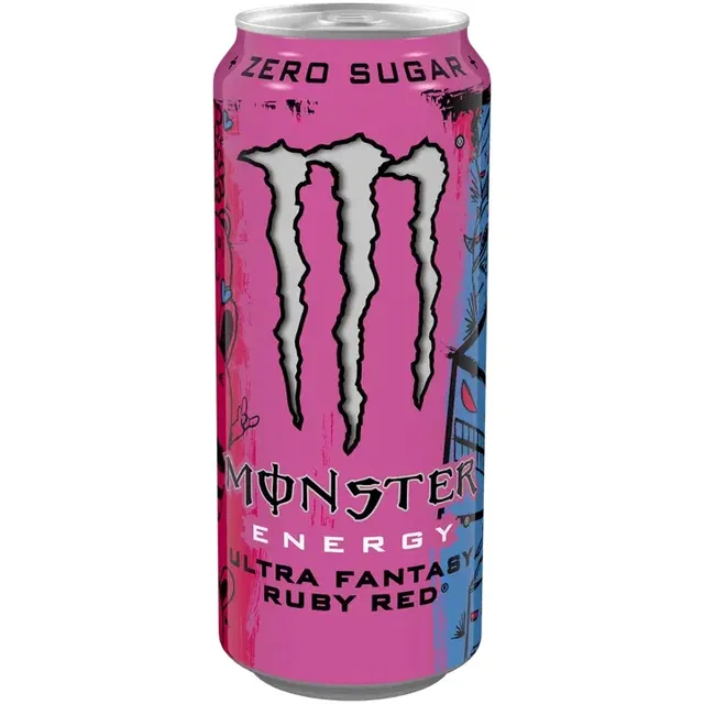 Energy drink MONSTER ULTRA FANTASY RUBY RED, 500 ml