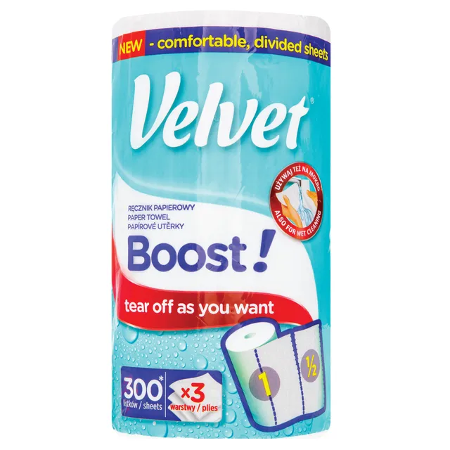 Popieriniai rankšluosčiai VELTIE BOOST (3 sluoksnių)