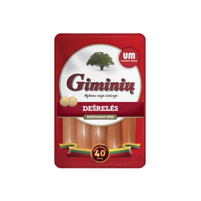 Virtos GIMINIŲ DEŠRELĖS, aukščiausia rūšis, 260 g