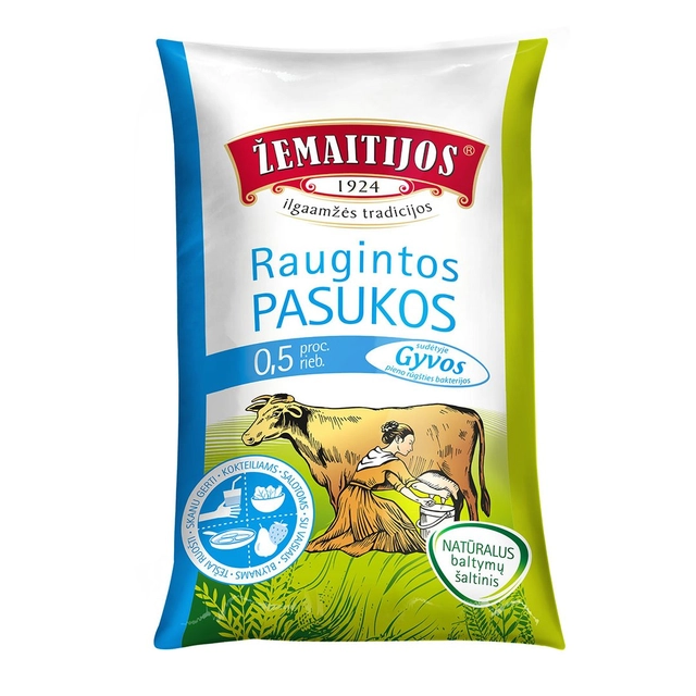 Raugintos pasukos, 0,5% rieb. ŽEMAITIJOS, 1 l