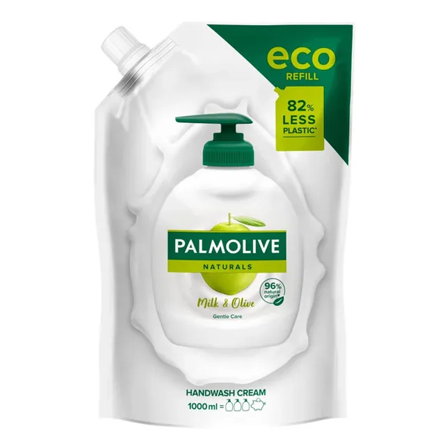 Жидкое мыло PALMOLIVE NATURALS OLIVE MILK DOYPACK, 1 л