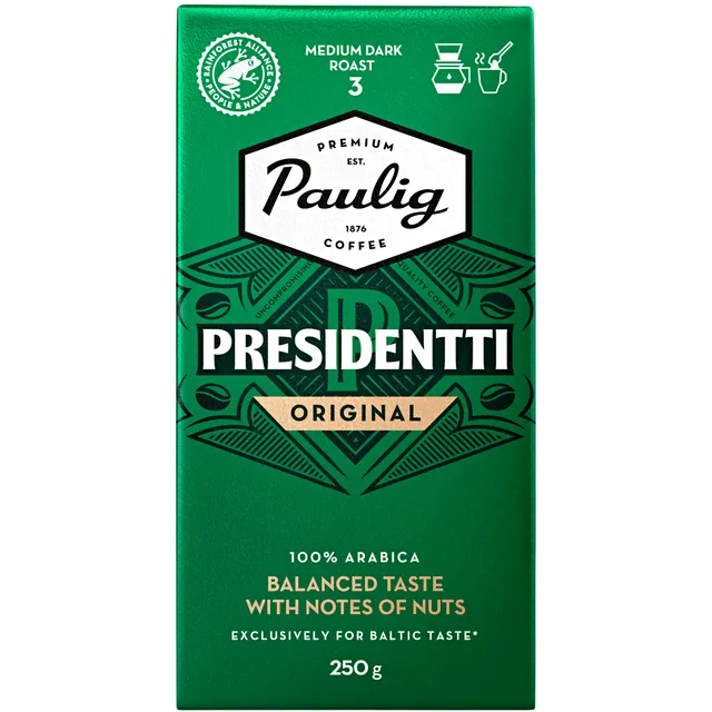 Malta kava PAULIG PRESIDENTTI, 250 g