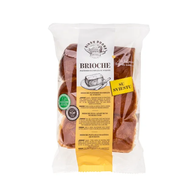 Рваные булочки с маслом BRIOCHE, 300 г