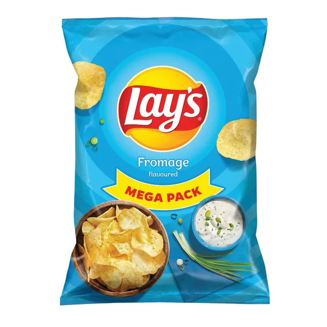 Чипсы картофельные со вкусом сметаны LAY'S, 180 г