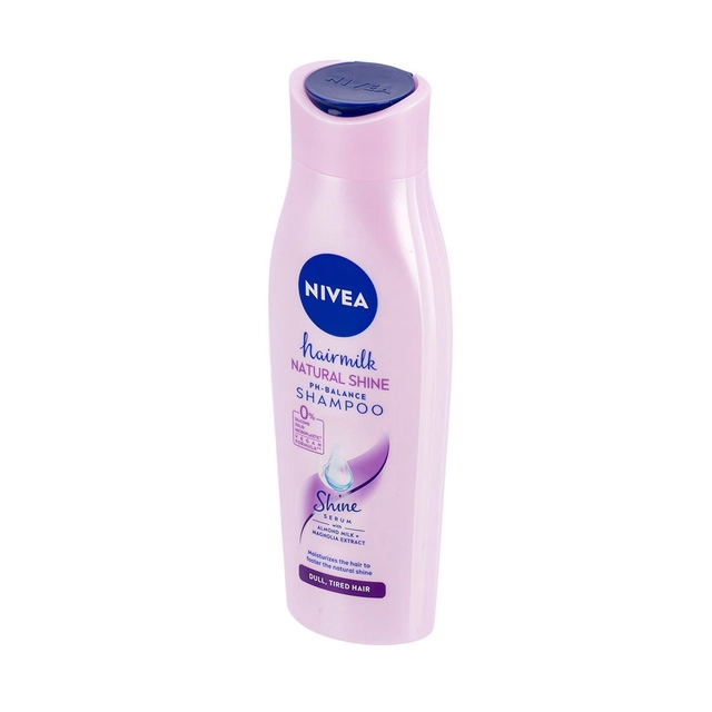 Šampūnas NIVEA HAIRMILK NATURAL SHINE, 250 ml