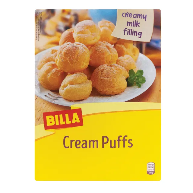 Šaldyti profitroliai BILLA, 250 g