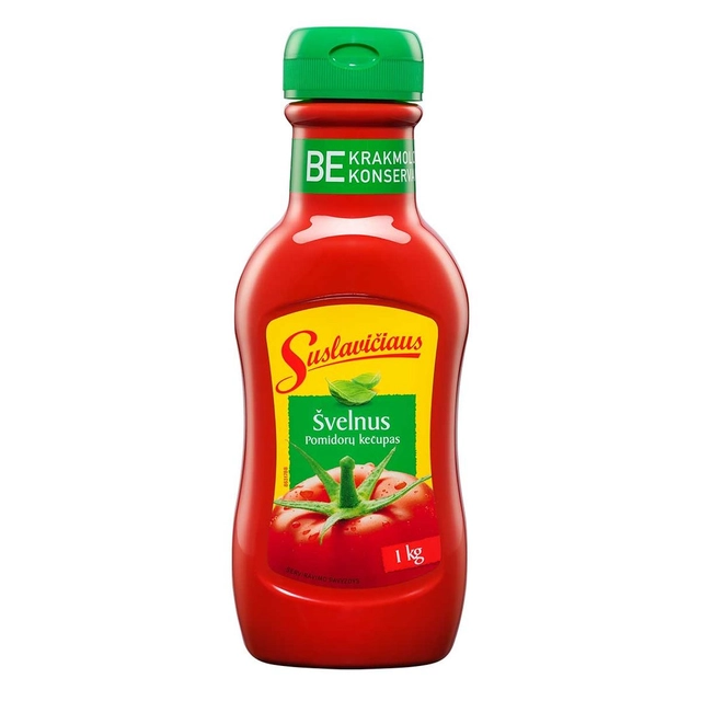 Švelnus kečupas SUSLAVIČIAUS, 1 kg