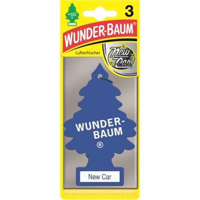 Oro gaiviklio komplektas WUNDER-BAUM TREE NEW CAR, 3 vnt.