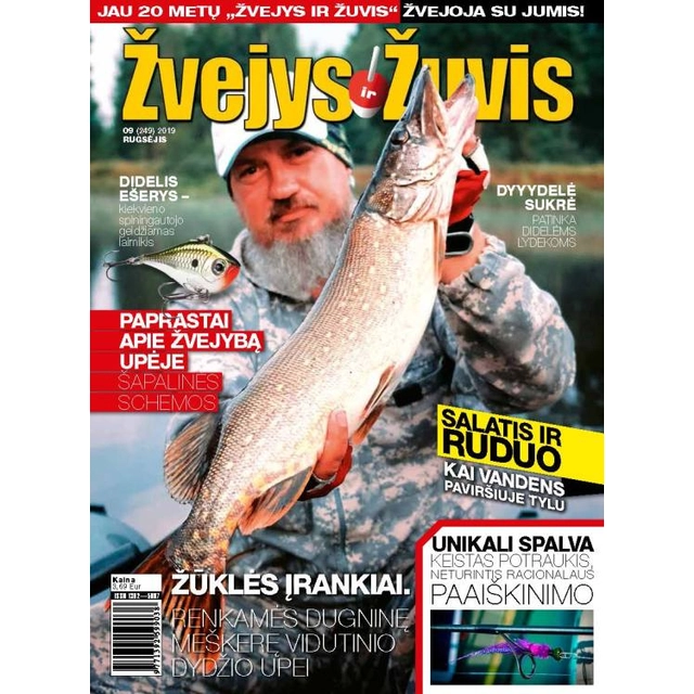 Žurnalas ŽVEJYS IR ŽUVIS, 1 vnt.
