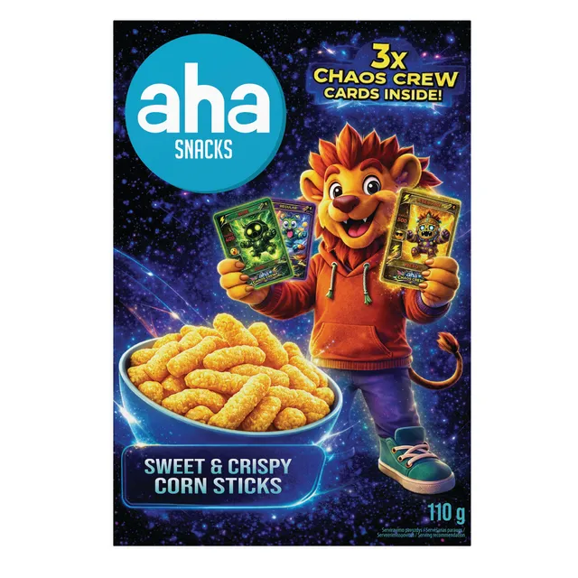 Saldūs kukurūzai AHA, 110 g