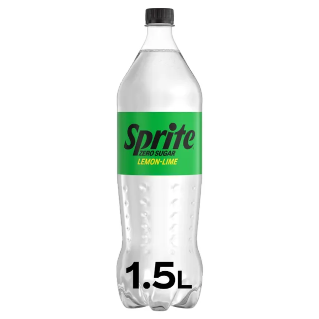 Gazuotas citrinų skonio gėrimas SPRITE ZERO, 1,5 l