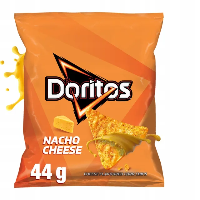 Nacho sūrio skonio kukurūzų traškučiai DORITOS, 44 g 