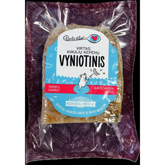 Boiled pig liver roll BEATOS VIRTUVĖ, 400 g