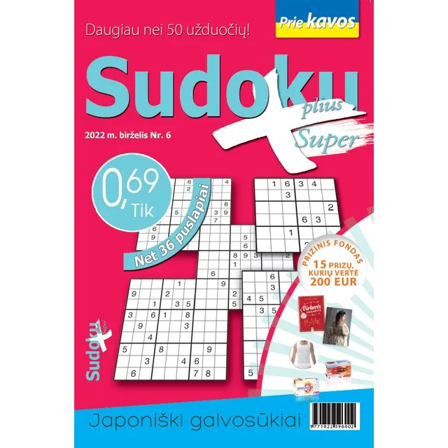 Žurnalas SUDOKU SUPER