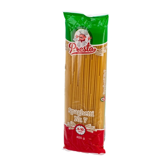 Makaronai PRESTO SPAGHETTI Nr.7, 400 g