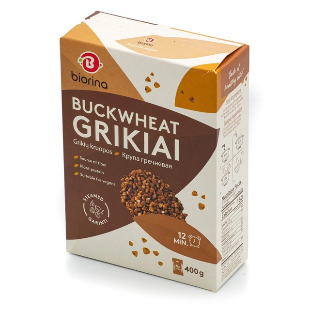 Grikiai BIORINA, 400 g