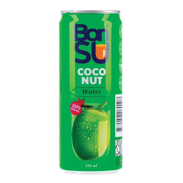 Kokosų vanduo BONSU (100%), 330 ml
