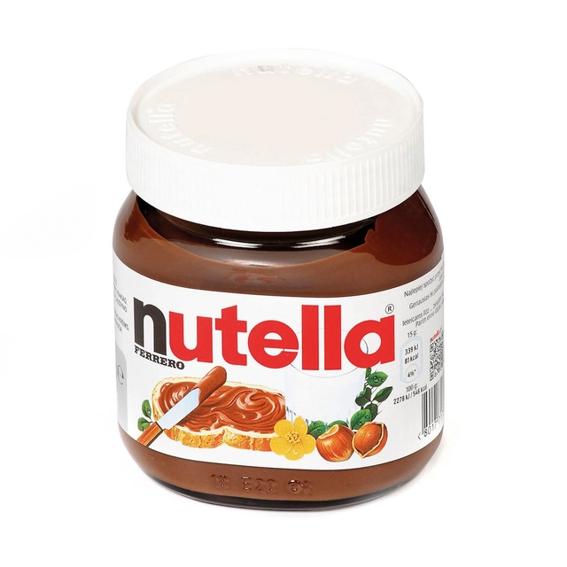 Tepamasis kremas su lazdynų riešutais ir kakava NUTELLA, 350 g