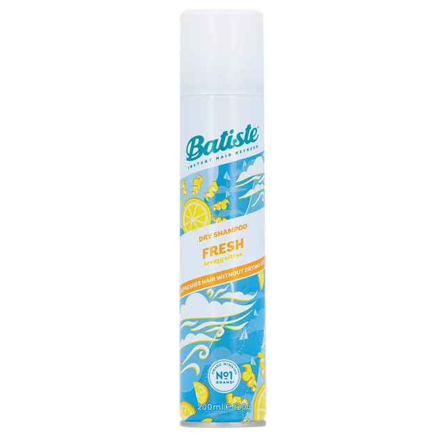 Dry hair shampoo BATISTE FRESH, 200 ml