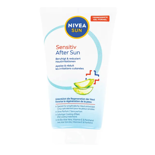 Raminantis ir vėsinantis gelis po saulės NIVEA AFTER SUN, 150 ml